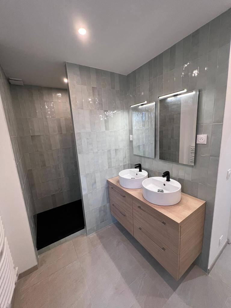 Appartement Paris 17 - Rénovation salle de bain